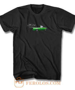 Still Sexy Green Mini Truck Retro T Shirt