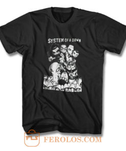 System Of A Down Hard Rock Band T Shirt