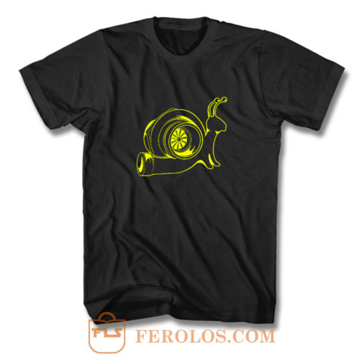 The Turbo Snail Funny Humor Racing Speed T Shirt