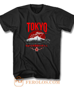 Tokyo Sunset Vintage T Shirt