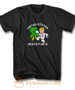 Trumps Kickin Alien Space Force T Shirt