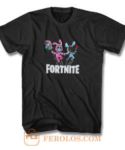 Two Bunny Fortnite Game Bunny Cute Players T Shirt