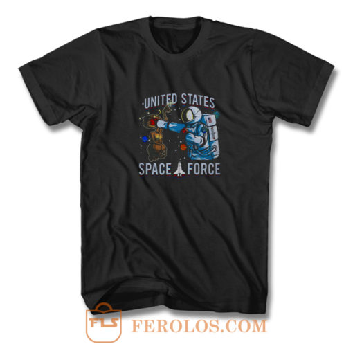 United States Cats Space Force T Shirt