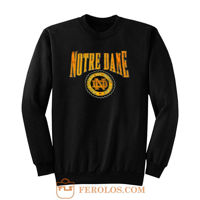 Vintage University Of Notre Dame Sweatshirt | FEROLOS.COM