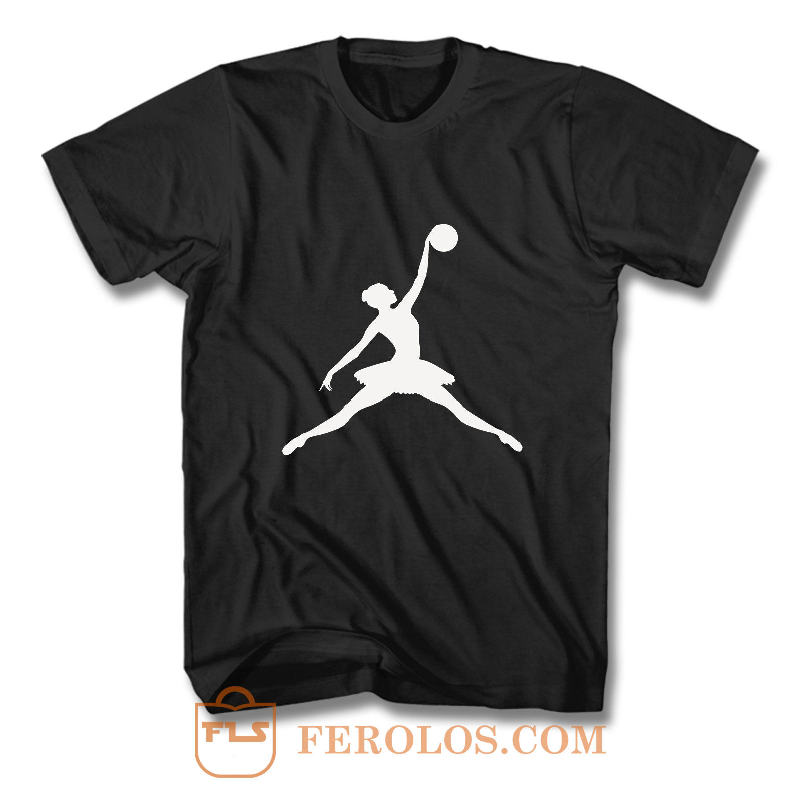Ballet Jump Air Logo T Shirt | FEROLOS.COM