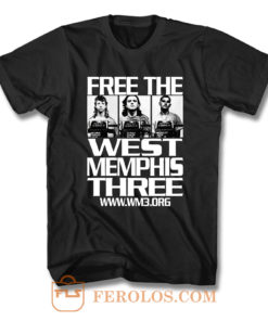 Free The West Memphis Mugshot T Shirt