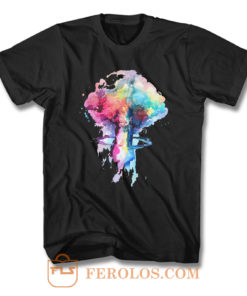 Girl Mushroom Cloud Nuke Atompilz T Shirt