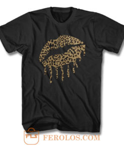 Leopard Lips T Shirt