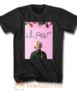 Lil Peep Flower T Shirt