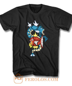 Magikarp Gyarados Tattoo Art T Shirt