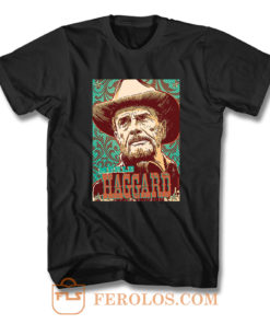 Merle Haggard Pop Art T Shirt