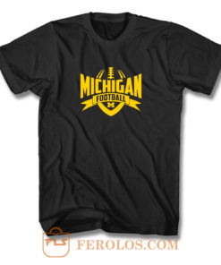 Michigan Wolverines Football Rush T Shirt