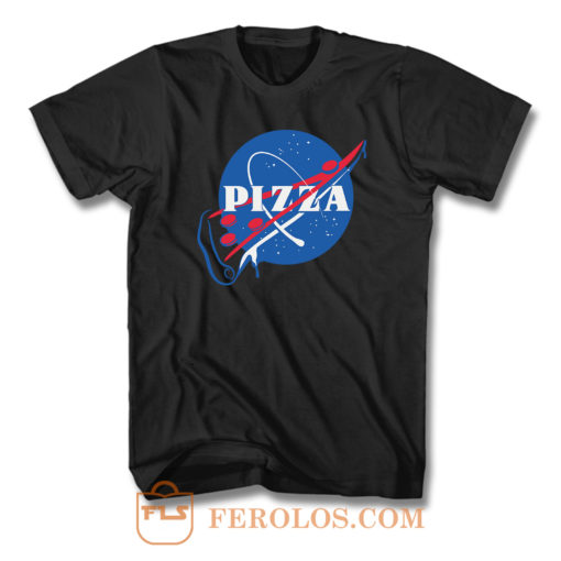 Pizza Nasa T Shirt