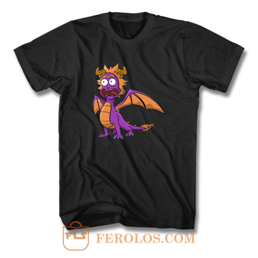 Rick and Morty x Spyro the Dragon T Shirt