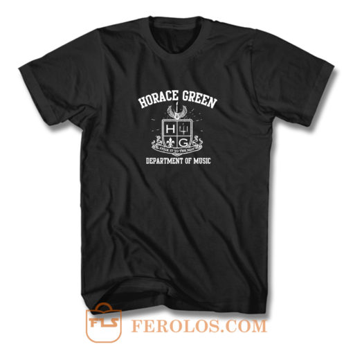 School of Rock Musical Horace Green logo T Shirt