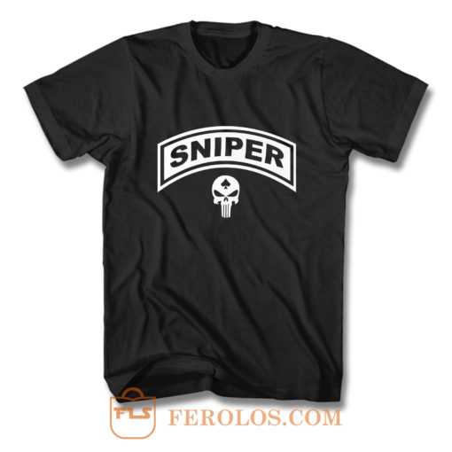 Sniper Punisher Logo T Shirt