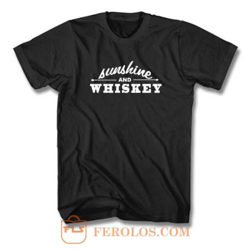 Sunshine And Whiskey Country Song Frankie Ballard T Shirt