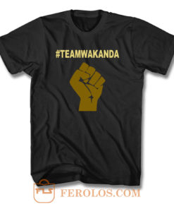Team Wakanda Black Panther T Shirt