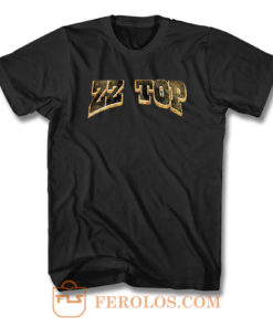 ZZ Top Logo Star T Shirt