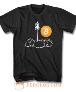 Bitcoin To The Moon T Shirt