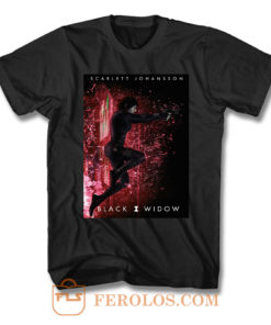 Black Widow Scarlett Johansson T Shirt