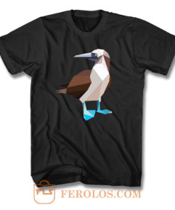 Blue Footed Boobie Low Poly Geometric T Shirt