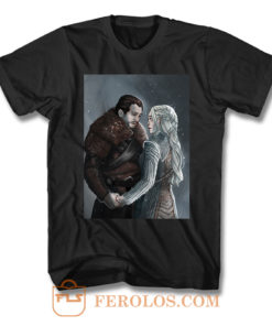 Jon Snow And Daenerys Targaryen T Shirt