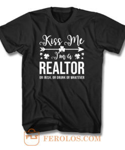 Kiss Me Im A Realtor T Shirt