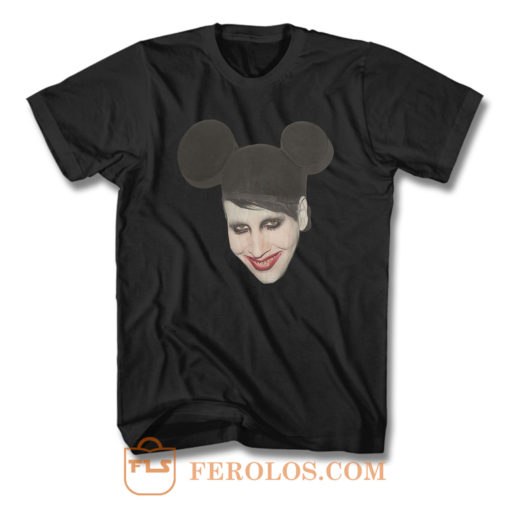 Mickey Marilyn Manson Punk T Shirt