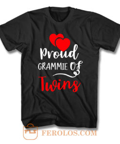 Proud Grammie Of Twins T Shirt