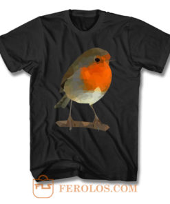 Robin Low Poly T Shirt