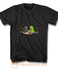 Godzilla And Kingkong Picnic T Shirt