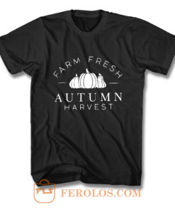 Farm Fresh Autumn Harvest Pumpkins T Shirt