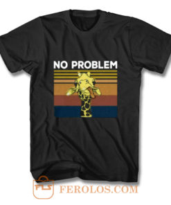 Graphic Vintage No Problem T Shirt