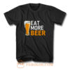 Lovers More Eat Beer T Shirt