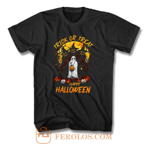 Trick Or Treat Happy Halloween T Shirt