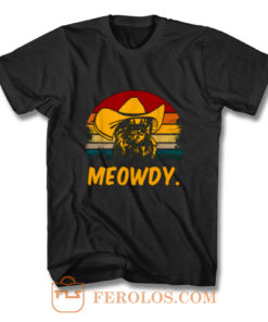 Vintage Meowdy T Shirt