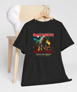 Iron Maiden Tour 2025 26 Run for Your Lives Tour T Shirt